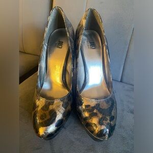 J Lo Multi Color Heels - Size 7